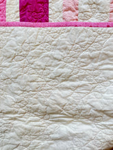 Vintage baby quilt "squared up"